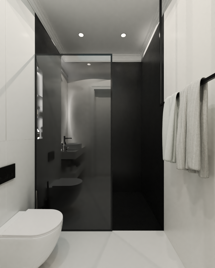 Projekt łazienki, DEE INTERIORS, Dina Frankowski